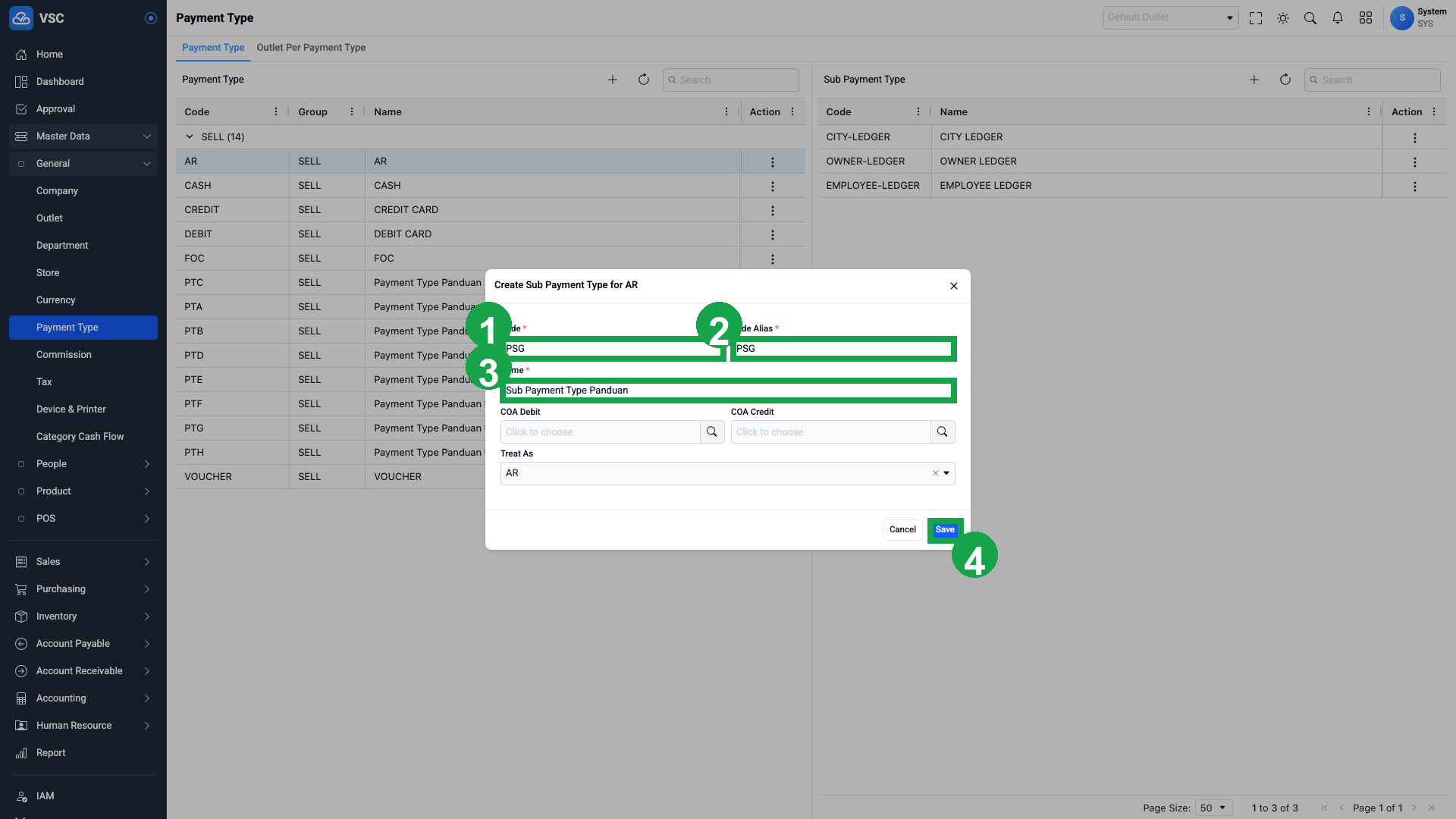 Form Create Sub Payment Type